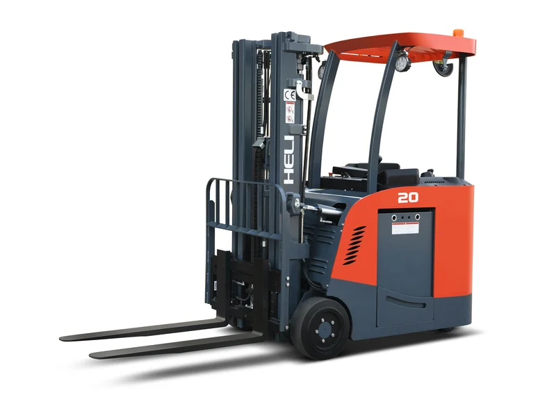 36/48V Three Wheel Stand-up G Series AC Electric Forklift