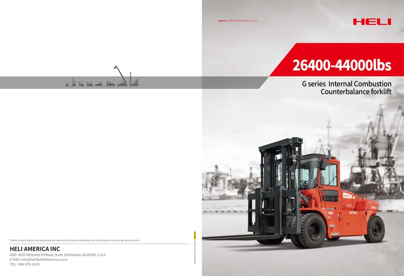 Internal Combustion Counterbalance forklift