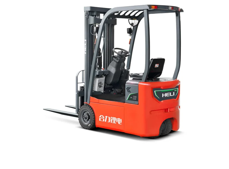 H4 Series Three Wheel Battery Powered Counterbalance Forklift Truck