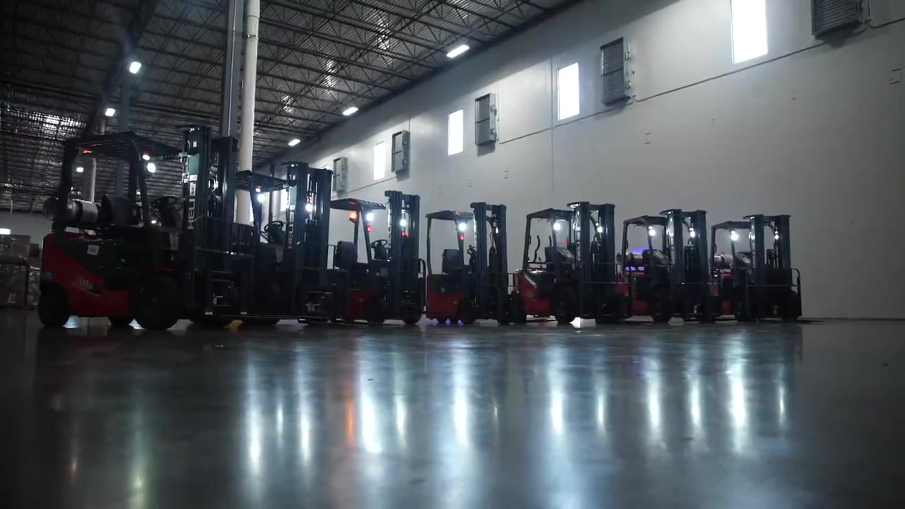HELI forklift equipment lineup